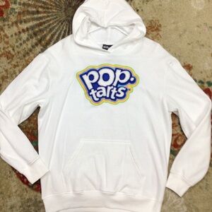 Kellogg's Pop-Tarts Cereal Hoodie Sweatshirt Thick Embroidered Patch Size M